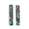 John Bead Earth’s Jewels Synthetic Imperial Jasper Rectangle Pendant Slices, 2ct.